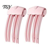 Electric Hair Volumizing Clamp 2Pcs Cordless Heated Volume Clip, Root Lifter Comb for Fine Flat Portable Clip Bangs Styling, USB Rechargeable 2pcs