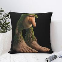 Smegenų puvinys Brr Brr Patapim Kvadratinis užvalkalas Pagalvės sofai Italų Memas Vintažiniai pagalvių užvalkalai 55X55CM