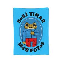 DTMF Más Fotos Puerto Rico Frog 2025 Fleece Throw Blanket Bad Bunny  Blankets for Sofa Couch Ultra-Soft Bedspread, 130cmx150cm