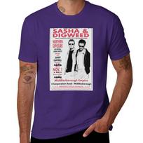 Sasha & John Digweed Northern Exposure Album Launch 1996 Uncreased T-Shirt cute clothes animal prinfor boys tops men clothing XL black