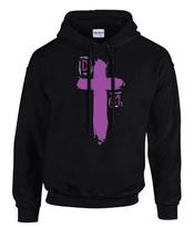 hoodie-Casual Pullover Sweatshirt Depeche Mode DM Rock Music hoodie-Casual Pullover Sweatshirt Hooded Sweatshirt Black -31074 -SW XXXL purple