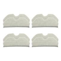 A84X-Mop Pad For NARWAL Freo X Plus Robot Vacuum Cleaner, 8Pcs Washable And Reusable Mop Pad Accessorie,Freo X Plus Mop Part white