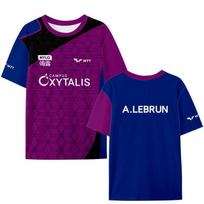 Felix Lebrun Alex WTT Stalo teniso komandos marškinėliai Greitai džiūstantys Ledo šilko trumpomis rankovėmis T-shirt Unisex Sportinis T-shirt 6XL