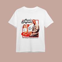 Eminem Mom's spaghetti Gift For Fans Unisex All Size Shirt 1V2190 Unisex T-Shirt S red