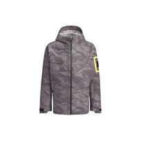 Adidas x NATIONAL GEOGRAPHIC ALLOVER PRINT Outdoor Sports Waterproof And Windproof Windbreaker Jacket Men's IS9512 XL violetinė