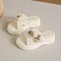 Two Strips Sling Back Women's Slippers Big Size Sports Shoes Mule Sandals Sneakers Resell Runners Teniss Bity Buy 40 beige