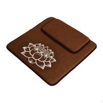 Meditacijos pagalvėlė Sėdimoji kilimėlis su grindų pagalve Rinkinys stalo žaidimams Coffee black