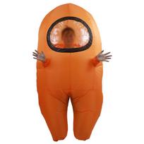 Astronautas Vilkolakis Anime Pripučiamas Kostiumas Maskotas Children 110-150cm oranžinė
