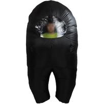 Astronautas Vilkolakis Anime Pripučiamas Kostiumas Maskotas Children 110-150cm juoda