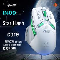 INPHIC IN9 Tri-Mode RGB Ergonomic Gaming Mouse