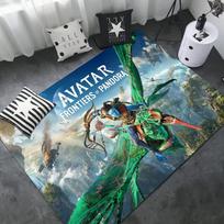 Avatar Game Frontiers Of Pandora Room Mats Washable Non-Slip Living Room Sofa Chairs Area Mat Kitchen Doormat Area Rug 80x160cm gray
