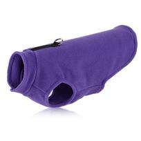 Šiltas vilnos šunų liemenė megztinis paltas drabužiai žiemos apranga striukė mažo augintinio apranga drabužiai GZW 2XL violetinė