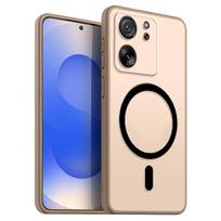 Magnetic Iron Ring Phone Case for Xiaomi 13T Pro,13T Matte Soft TPU Shockproof Cover Xiaomi 13T Pro blue