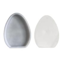 Candle Molds Easters Eggs Plasters Molds Casting Molds Ornament Molds Blank Eggs Silicone Molds Epoxy Resin Molds white