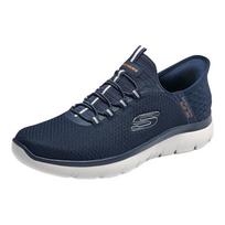 Skechers vyriški įsispiriami vaikščiojimo batai 232457 9.5 tamsiai mėlyna spalva