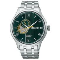 Seiko Presage Japanese Garden SARY237 Vyriškas automatinis laikrodis Pagamintas Japonijoje Mechaninis su automatiniu ir rankiniu užvedimu gray