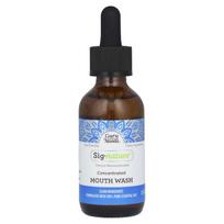 GuruNanda, Sig-Nature, Koncentruotas burnos skalavimo skystis, Laukiniai mėtų, 2 fl oz (59 ml) gray