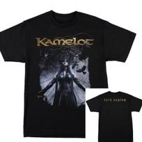 Kamelot The Black Halo Grupės Marškinėliai Medvilniniai Grafiniai Marškinėliai Unisex Unisex Vasariniai Gatvės Drabužiai 3XL gray
