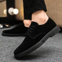 Mada 2025Nauji vyriški batai Madingi zomšiniai laisvalaikio batai Patogūs vairavimo batai Suvarstomi Oxfordai Darbo batai vyrams Plokščiapadžiai Zapatillas Hombre 44 beige