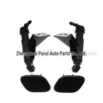 98671-B8000 98672-B8000 Žibintų plovimo purkštukų dangteliai Hyundai Santa Fe ix35 Left Cover black