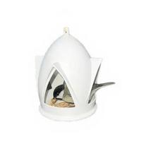 Rainproof Bird Feeder Outdoor Hanging Bird Feeder Garden Wild Bird Feeder for Backyard Balcony Patio Porch Deck Birdwatching balta