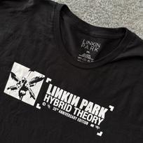 Linkin Park Hybrid Theory 20th Anniversary Long Sleeve Crewneck T-shirt Size 2XL Unisex T-Shirt L black