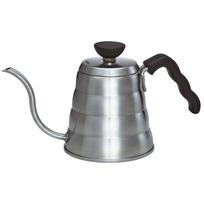 HARIO V60 Drip Kettle 500mL suitable for direct not induction hairline silver perfect as a gift Vono, capacity, heat, compatible, finish, VKBR-70-HSV, gray