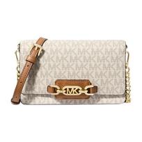 MICHAEL KORS HEATHER rankinė su grandinėle ant peties Small tamsiai mėlyna spalva
