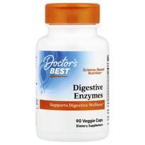 Doctor'S Best, Digestive Enzymes, Veggie Caps, 90