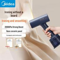 Midea Portable Handheld Garment Steamer Iron CN plug (adapter included) white