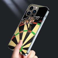 Darts Aesthetics Wire Target Phone Case For Iphone 16E 15 Pro 14 Plus 17E 16 17 Pro Max Air 11 12 13 Mini Shockproof Capa Cut iPhone 17 gray