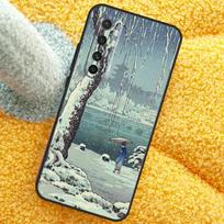 Japanese Ukiyo-e Art Case For Xiaomi 17 Pro Max 13 14 15 Ultra 13T 14T 15T Cover For POCO X7 X5 X6 F5 F6 F7 F8 Pro POCO X3 Pro white