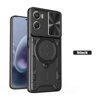 For Moto G86 G6 G06 Power Case Shockproof Armor Slide Camera Protect Back Cover for Motorola G 86 6 Magnetic Ring Holder Cover For Moto G06 Power gray