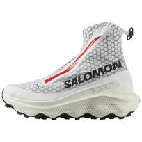 SALOMON Slip Resistant Abrasion Resistant High top Running Shoes Unisex White Gray 477239 44⅔ gray