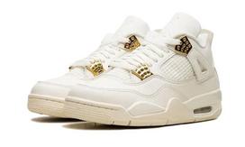 Air Jordan 4 Sail Metallic Gold 39 EU balta