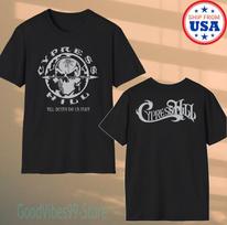 Cypress Hill Till Death Do As Apart 's Black Unisex shirt Cotton Oversize Large Size L gray