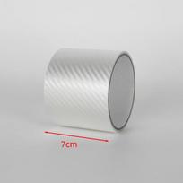 3D anglies pluošto lipni automobilio plėvelė: Apsauginė plėvelė nuo įbrėžimų kėbului, durims ir langų apdailai Length 1m gray