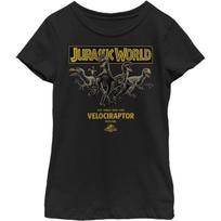 Jurassic World Girl's Raptor Rage T-shirtT-Shirt XXXXXL įvairiaspalvis