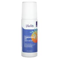Life-flo, Magnesium Oil, Sports Roll-On, Arnica Montana, 3 fl oz (89 ml) white