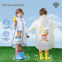 Paw Patrol Peppa Pig Vaikams skirta dalijama lietaus striukė L white