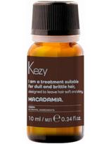 Kezy plaukų aliejus silpniems ir pažeistiems Kezy Macadamia Oil Treatment 10ml