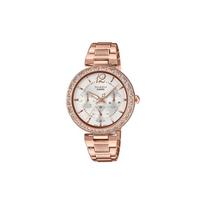 Casio CASIOSHEEN series simple casual fashion quartz movement stainless steel strap Japanese and Korean watch women's watch silver dial SHE-3065PG-7A sidabras