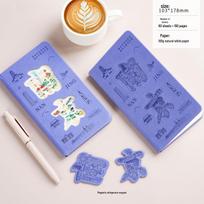 City Tourism Souvenir Notebook: Museum & Passport Stamp Collection Book gray