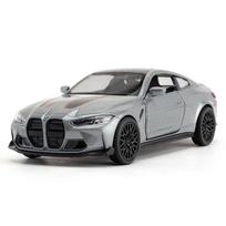 1/36 BMW M4 CSL Metalinis žaislinis lydinio automobilis Diecasts & Žaislinės transporto priemonės Automobilio modelis Modelinis automobilis vaikams pilka