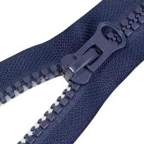 Nr. 8 taisymo rinkinys Striukė, dervos užtrauktukas, dvipusis atviras dvigubas slankiojantis drabužių priedai, ilgas užtrauktukas 50cm blue