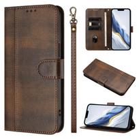 Wallet Flip Leather Case For Nothing Phone 1 2A 3 2 3A 4A Pro Lite Card Holder With Wrist Strap Cover Nothing Phone (3a) Lite violetinė