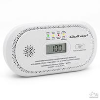 Qoltec Wireless carbon monoxide CO detector 85dB alarm