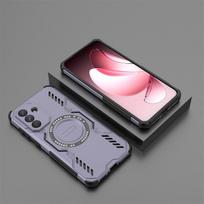 For Samsung Galaxy A36 5G Case Samsung Galaxy A06 A16 A26 A36 A56 Cover Shockproof Heat Dissipation Magsafe Wireless Charge Case Galaxy A56 5G violetinė