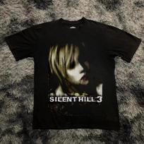 Silent Hill 2 3 Vaizdo žaidimas Juodi Retro Žaidimų Marškinėliai Tee Vyrams Moterims Atostogų Laisvalaikio Trumpomis Rankovėmis Tee Viršus Laisvi Marškinėliai Vasara S gray