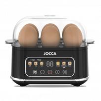 JOCCA Black electronic egg cooker with electronic controls 3003